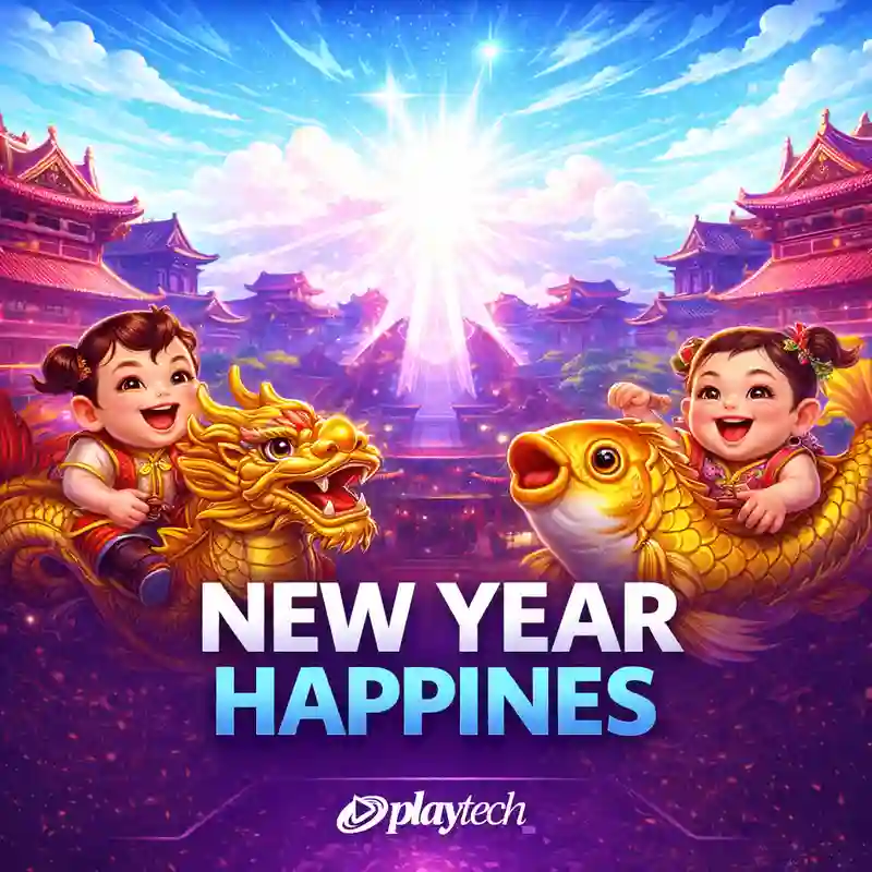 New Year Happiness slot game casino matejl